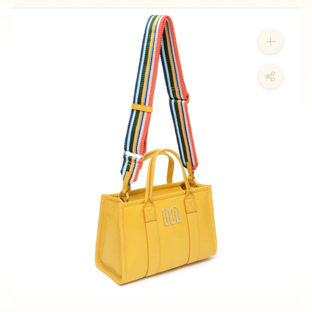 Margot Amara Medium Tote In Saffron